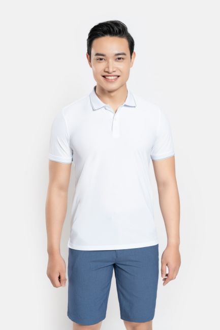 Áo polo nam cổ dệt cao cấp APL048