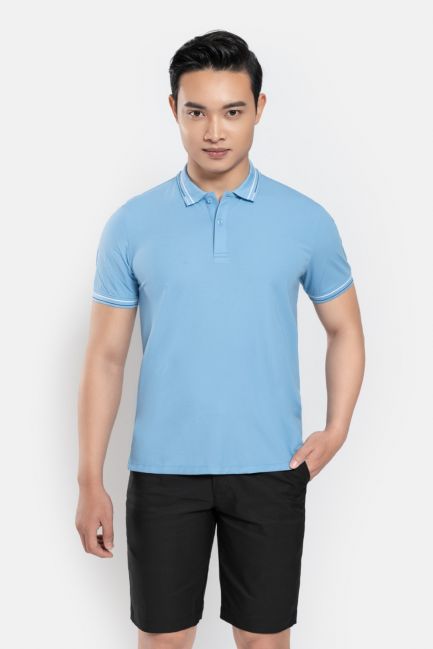 Áo polo nam cổ dệt cao cấp