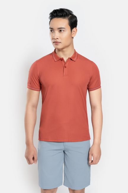Áo polo nam cổ dệt cao cấp APL052