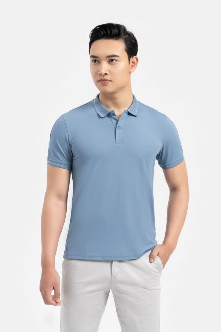 Áo polo nam cổ dệt cao cấp APL052