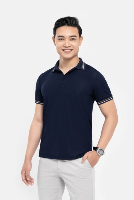 Áo polo nam cổ dệt cao cấp APL057
