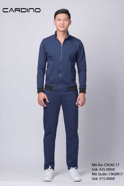Bộ quần áo thu đông Nam Cardino Việt Nam CNJAC17