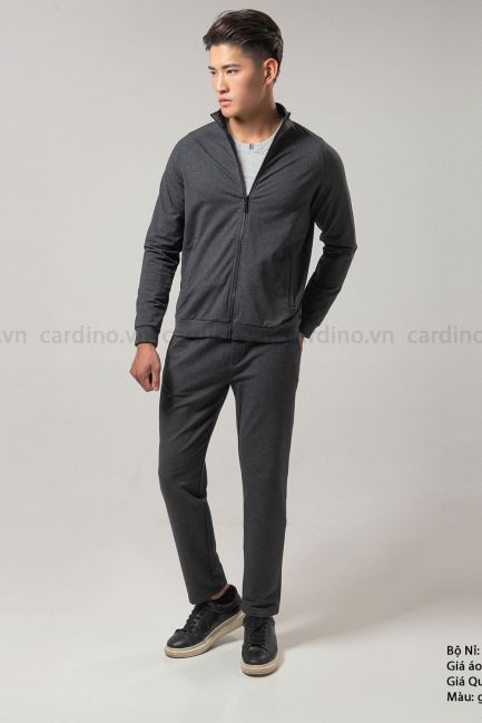 Bộ quần áo nỉ da cá nam cardino Việt Nam ND004
