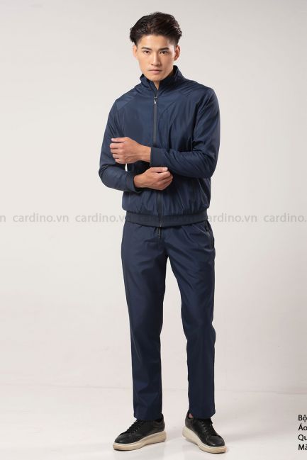 Bộ quần áo gió thu Đông Cardino BG002