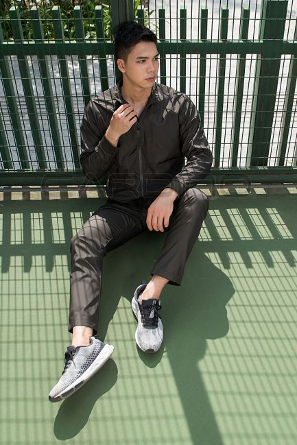 Bộ quần áo gió thu Đông Cardino BG002