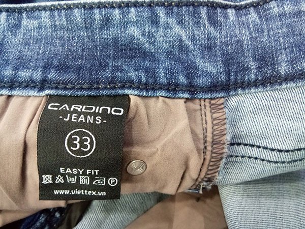 Mặt trong Quần may tinh tế, chất liệu vải tốt